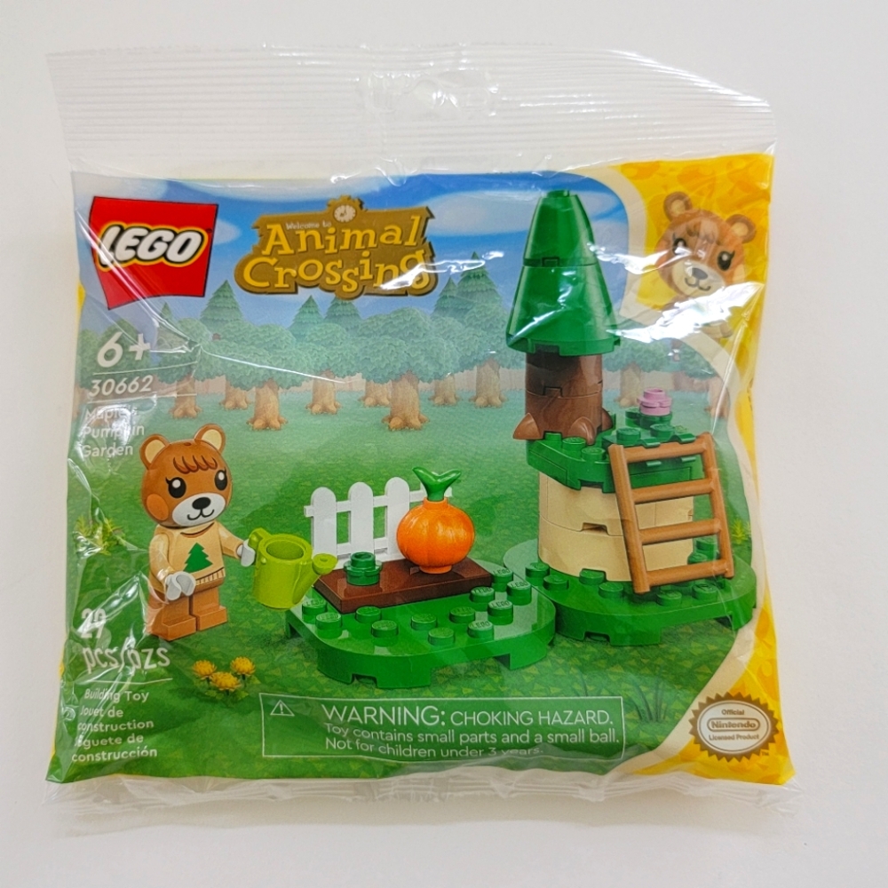 LEGO 30662 Animal Crossing Maple’s Pumpkin Garden Polybag, *Exclusive* -…